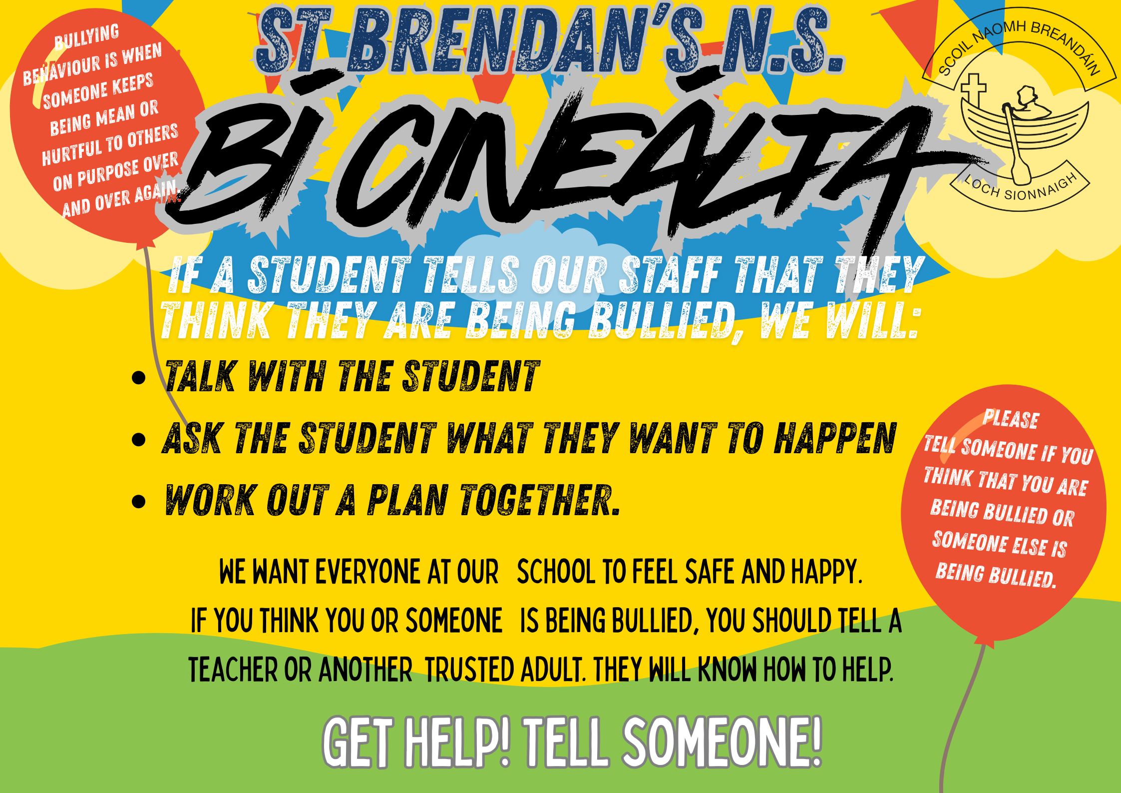 Yellow and Blue Playful Back To School Poster (3)