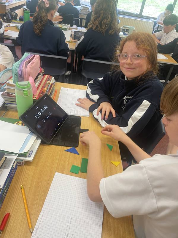 A busy maths lesson
